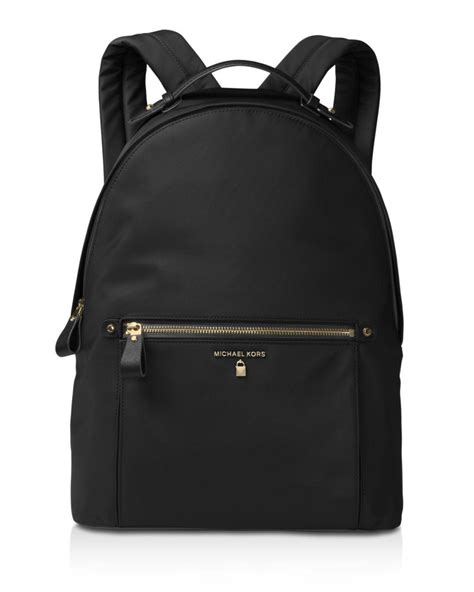 michael kors kelsey backpack black|michael michael kors nylon kelsey large backpack.